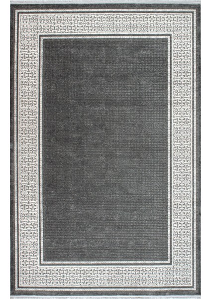 Artemis Samoa 02930e - Antrasit Krem Halı
