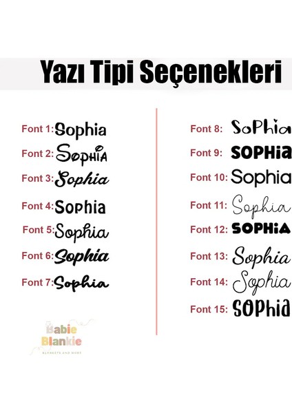 Isme Özel Nakışlı Bebek Battaniyesi - Yenidoğan Hediyelik fırsatları