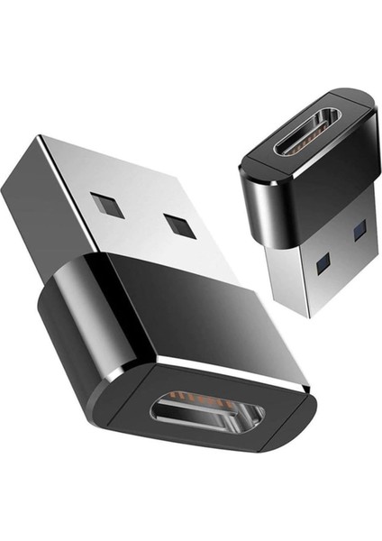 Öz Trend Store Metal USB 3.0 To Type C 3.1 Şarj Data Çevirici Dönüştürücü Adaptör Hub