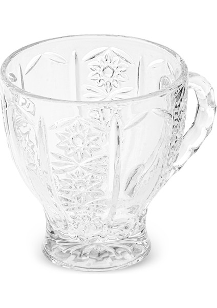Seda 6 Kişilik Cam Çay Fincanı 180 ml