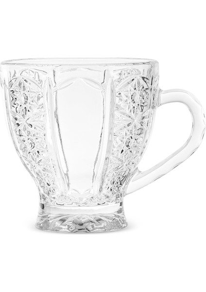 Seda 6 Kişilik Cam Çay Fincanı 180 ml