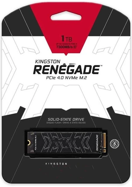 1tb Renegade SRNGS/1000G Nvme M.2 Okuma Hızı 7300MB / Yazma Hızı 6000MB SSD