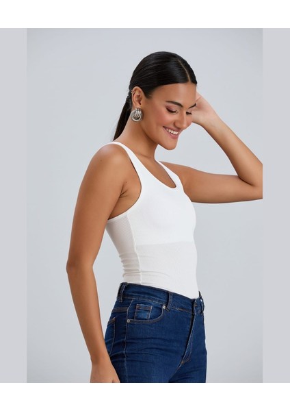 Aurafit Kalın Askılı Fitilli Padli Sütyensiz Giyilebilen Giy-Çık Büstiyer -5058 fırsatları