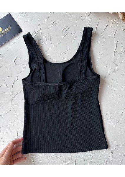 Aurafit Kalın Askılı Fitilli Padli Sütyensiz Giyilebilen Giy-Çık Büstiyer -5058 fırsatları