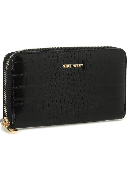 Nine West Rosswall 4pr Siyah Kadın Cüzdan