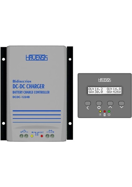 Dc-Dc Akü Şarj Cihazı 30AH 12V-24V Çift Yönlü – Bidirection