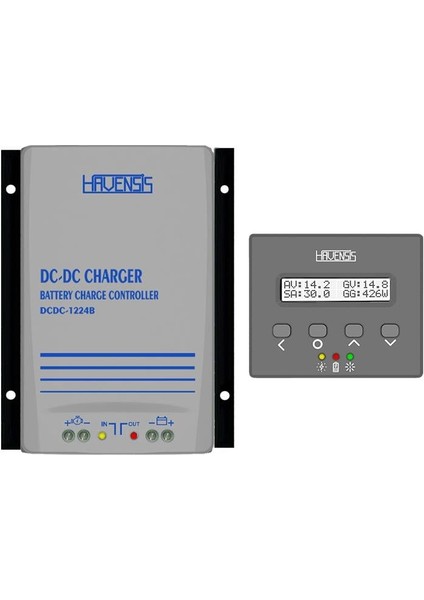 Dc-Dc Akü Şarj Cihazı 40AH 12V-24V