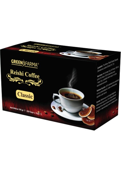 Reishi Coffee Classic -30'lu