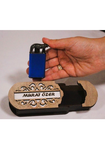 Çakmak Kişiye Özel Isim Yazılı ve Mdf Tasarım Kutulu No:85 fırsatları