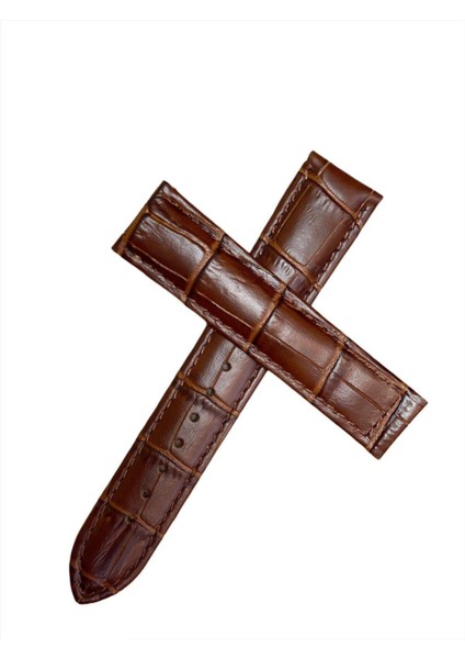Kahverengi Omega Deri Kordon