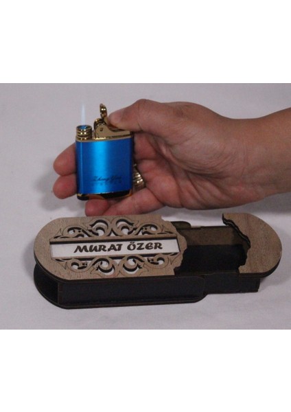 Çakmak Kişiye Özel Isim Yazılı ve Mdf Tasarım Kutulu No:92 fiyatları