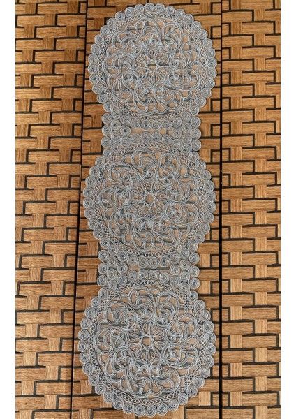 Cordone Nakışlı Runner