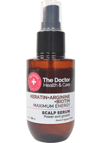 Health&care Keratin + Arginine + Biotin Onarıcı Saç Serumu 89 Ml.