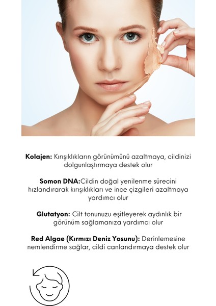 The RETEEN Cosmetics 2'li Avantajlı Paket Anti Aging Kolajen Krem ve Propolis Kırmızı Yosun Yoğun Nemlendirici Krem Seti