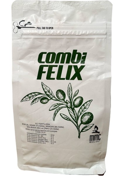 Combi Felix 1 kg Mikro Bitki Besin Maddeleri Karışımı (Bor, Demir, Mangan, Molibden ve Çinko)