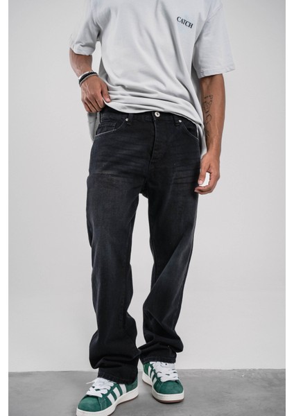 16398 Baggy Füme Taşlamalı Jean indirimleri