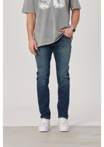 15738 Slim Kesim Koyu Denim Jean R3