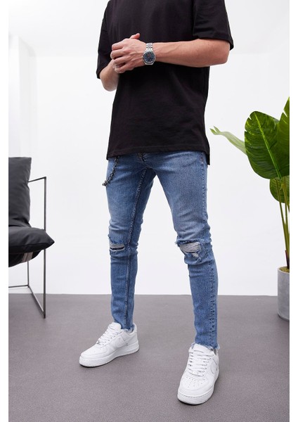 Crop Paça Slim Denim Jean 3700-1 fiyatları