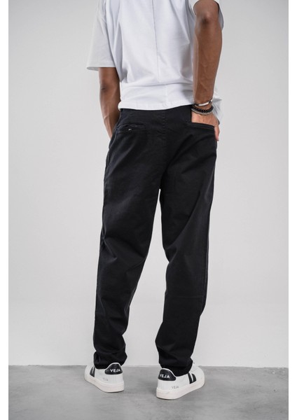 Siyah Gabardin Pantolon modelleri