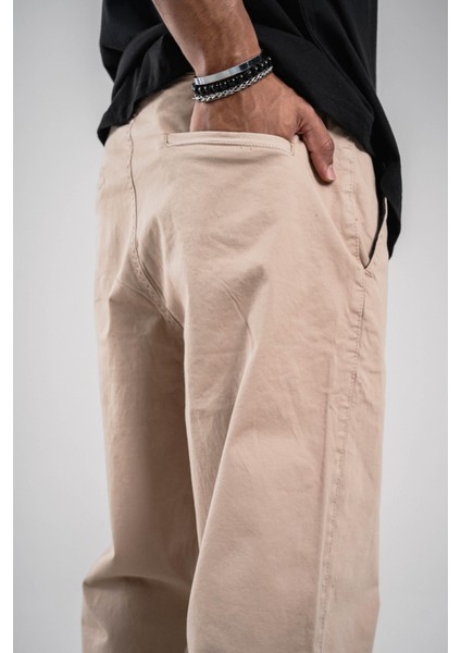 Krem Gabardin Pantolon modelleri