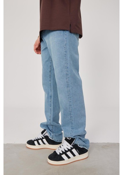 5174 Taşlamalı Mavi Baggy Jean (16160) indirimleri