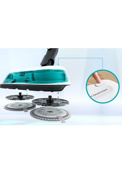 Unlimitet 6-7-8 Seri Şarj Edilebilir Süpürge Için Sulu Paspas Prohygienic Aqua Beyaz modelleri