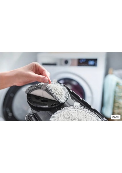 Unlimitet 6-7-8 Seri Şarj Edilebilir Süpürge Için Sulu Paspas Prohygienic Aqua Beyaz indirimleri