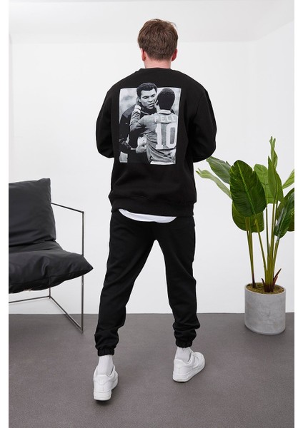 Pele 10 Siyah Sweatshirt