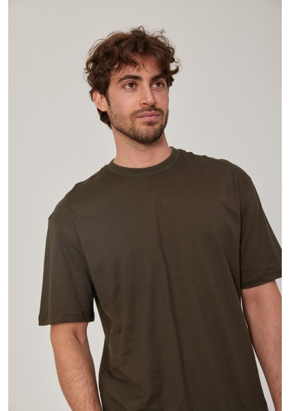 Haki Oversize Basic Tshirt fiyatları