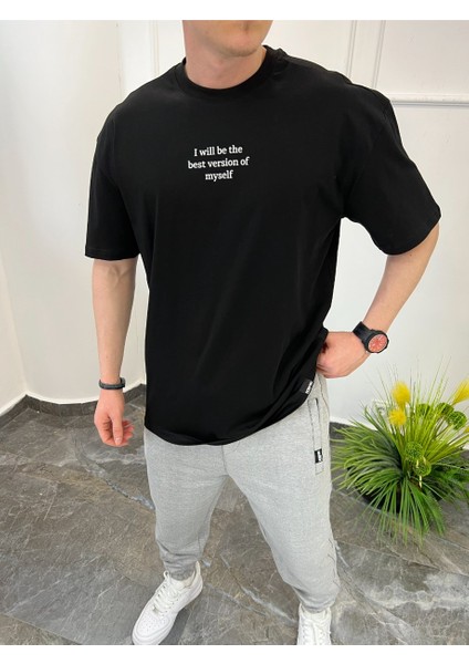 Arka Çiçek Desenli Siyah Tshirt fiyatları