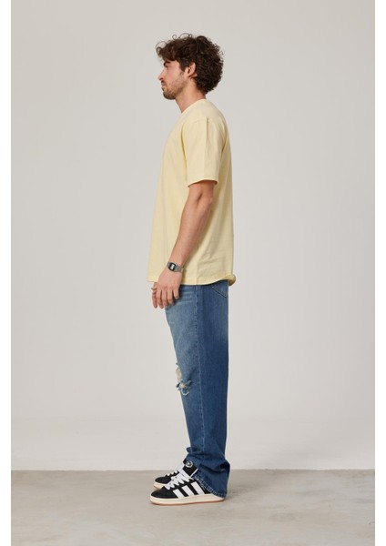 Sarı Oversize Basic Tshirt fırsatları