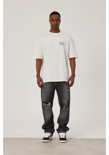 Create Your Style Yazılı Beyaz Tshirt