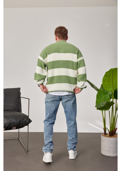 Yeşil Beyaz Örme Triko fırsatları