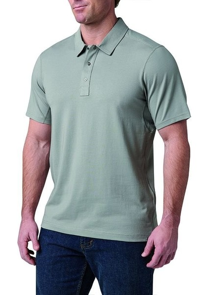 Archer Crest S/s Polo Grı Tısort