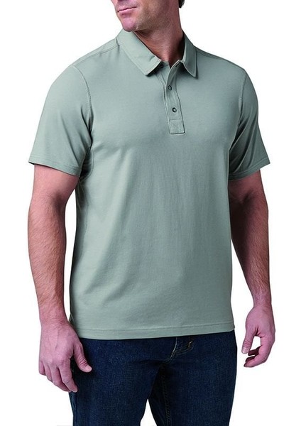 Archer Crest S/s Polo Grı Tısort