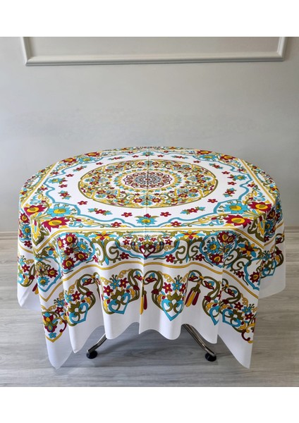 Otantik Kare Masa Örtüsü