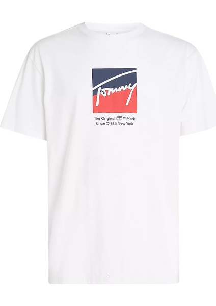 Tommy Hilfiger Erkek Tjm Reg Rwb Dna Tee T-Shirt