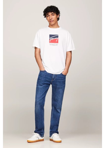 Tommy Hilfiger Erkek Tjm Reg Rwb Dna Tee T-Shirt