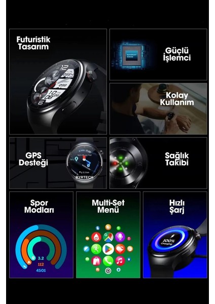 N61 Watch 5g/sim Kartlı/wifi/navigasyon/kamera/uygulama Market Destekli Akıllı Saat