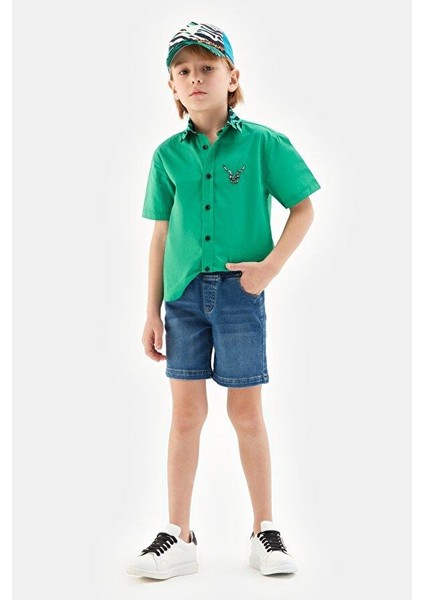 Bg Store Erkek Çocuk Lacivert Şort 23SS0NB3130