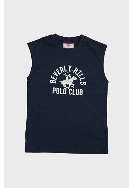 Beverly Hills Polo Club Erkek Çocuk Çizgili Atlet 23SS2BHB510