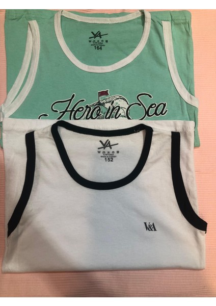 Askılı Çocuk Tişort 2 Li Set