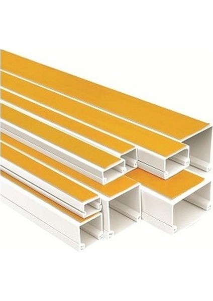25X25 Yapışkanlı Kablo Kanalı 50 Metre