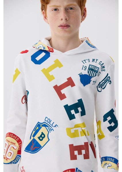 Erkek Çocuk Desenli Sweatshirt modelleri