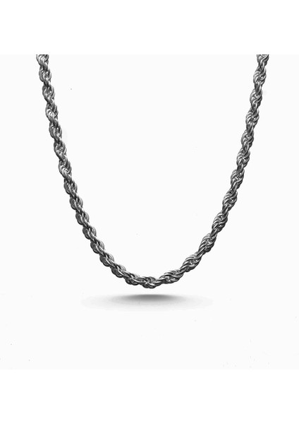 925 AYAR GÜMÜŞ BURGU ERKEK ZİNCİR KOLYE indirimleri