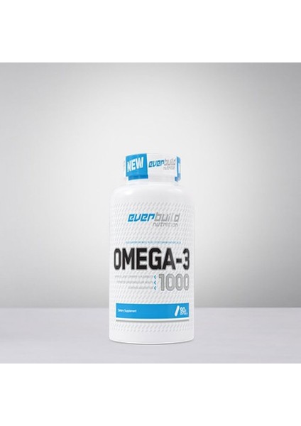 Everbuıld Omega-3 Fish Oil / 90 Softgels