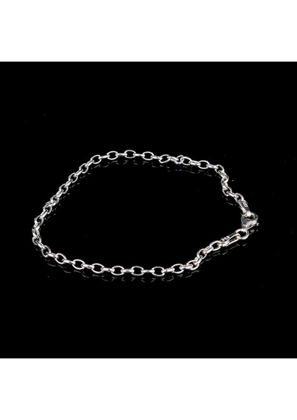 925 Ayar Gümüş Halka Zincirli Erkek Bileklik fiyatları