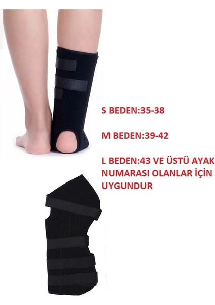 Ayak Dengeleyici Ayak Bileği Eklemi Dış Ayak Bileği Desteği (5 Metalli)