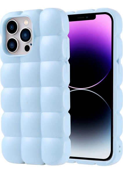 Apple iPhone 14 Pro Max Uyumlu Kılıf Kaliteli Tpu Malzeme Dayanıklılık ve Pratik Kullanım Ekran ve Kamera Koruması Köşelerde Bulunan Yükseltiler Cover