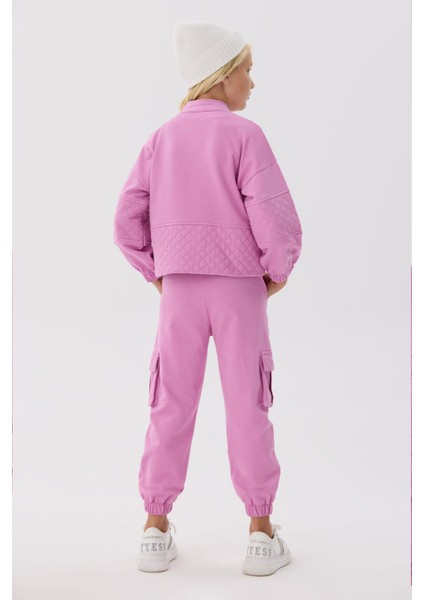 Kız Çocuk Pembe Eşofman Üstü fırsatları